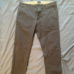 J crew grey stretch pants 31 32s